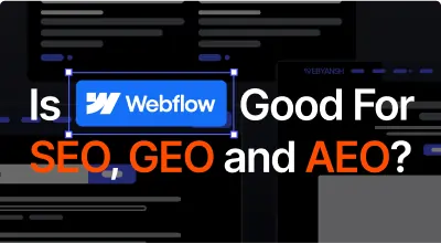 Webflow SEO analysis