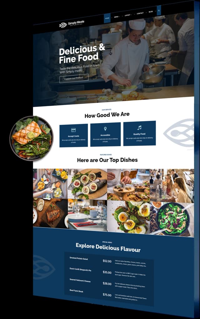 Culinary Web Design