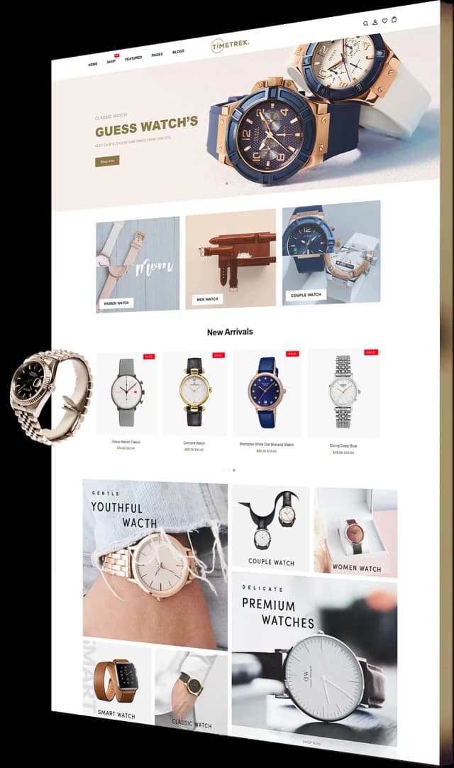 Watch eCommerce Website