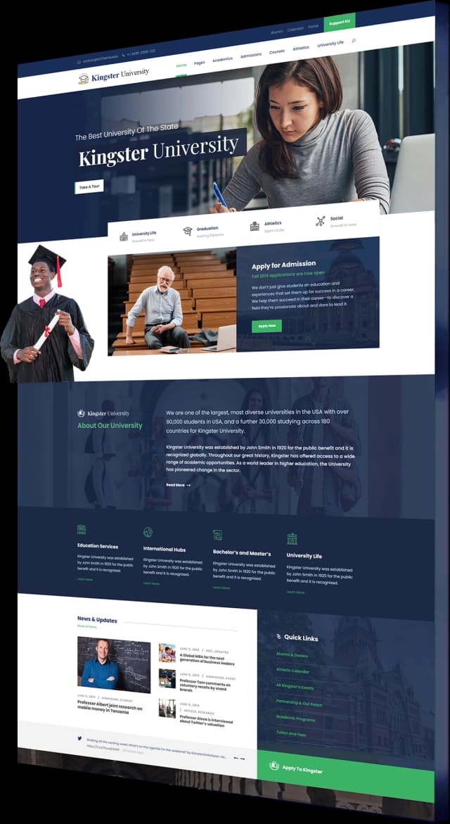 University Web Design