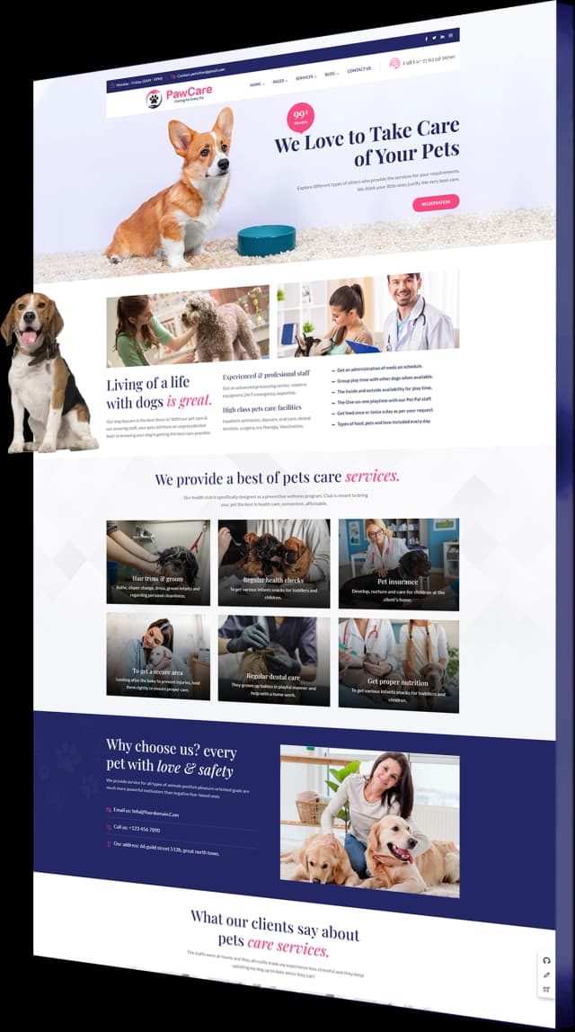Pet Care Web Solutions