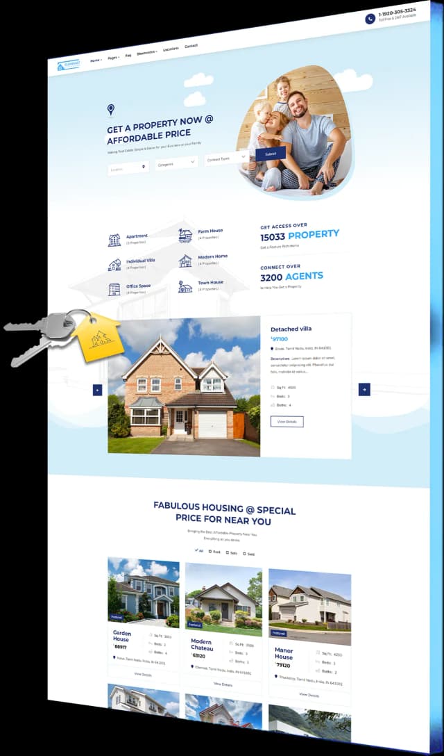 Financial WordPress Website