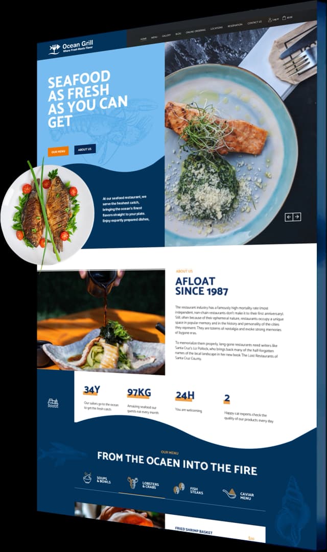 Restaurant Web Design